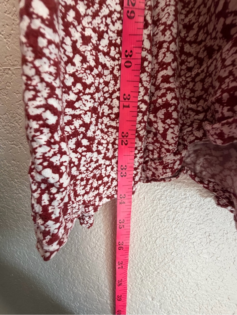 Free People Dancing In The Dark Mini Dress Pink Ditsy Floral Bohemian Dress S - Picture 13 of 15